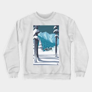 Snowmobile Wonderland Crewneck Sweatshirt